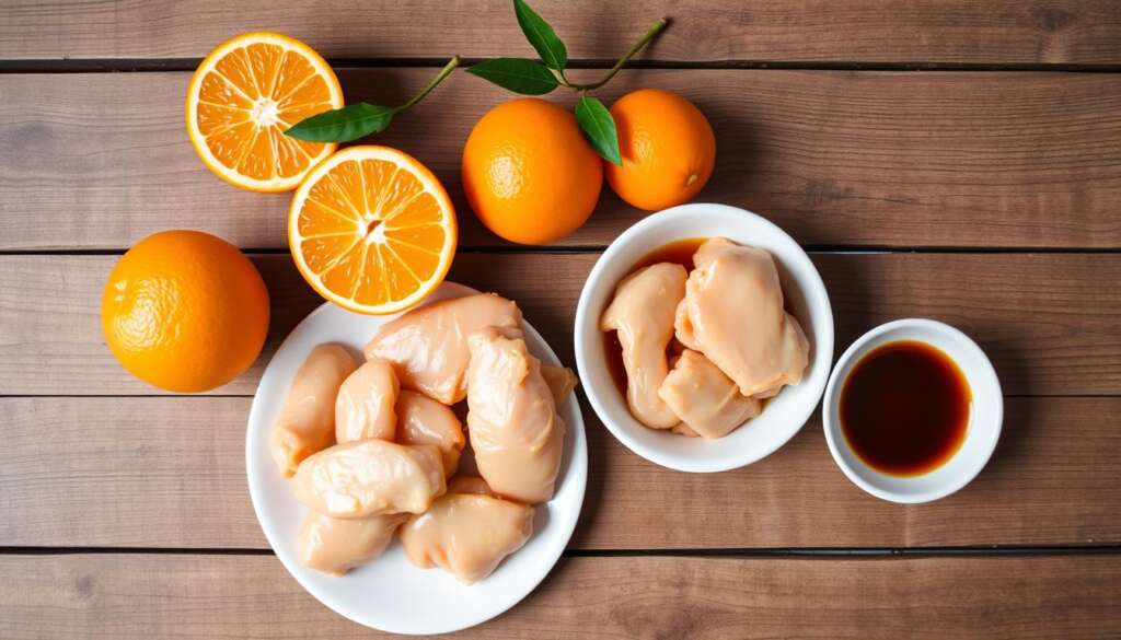 4-ingredient orange chicken ingredients