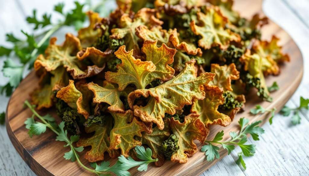 nutrient-rich kale chips