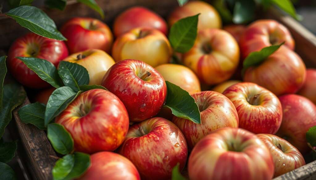 organic apples